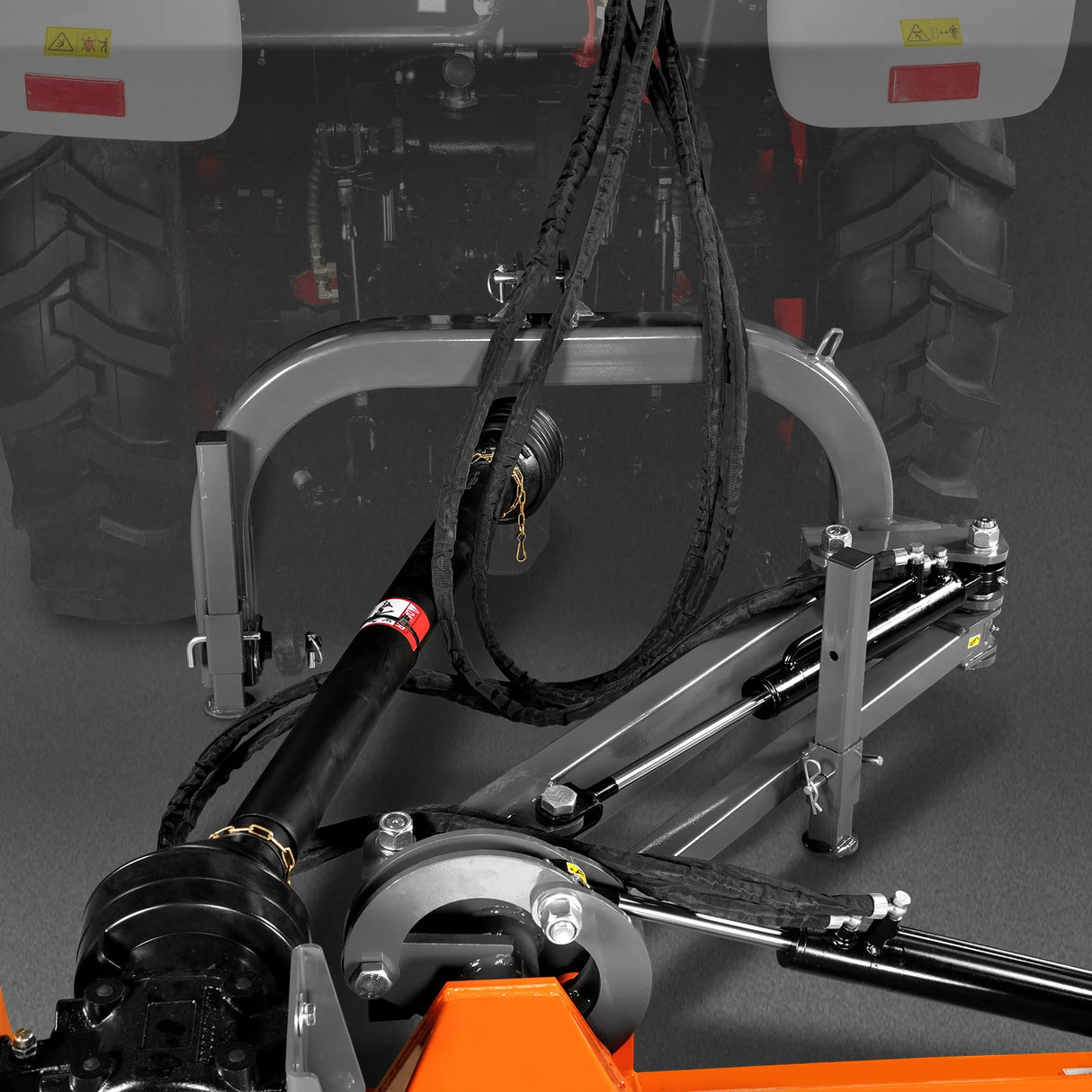 MechMaxx 60" Offset Flail Ditch Bank Mower, 3-Point, 25-60HP, VAM60