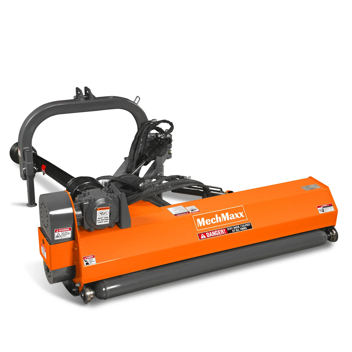 MechMaxx 65" Offset Flail Ditch Bank Mower, 3-Point, 30-60HP, VAM65