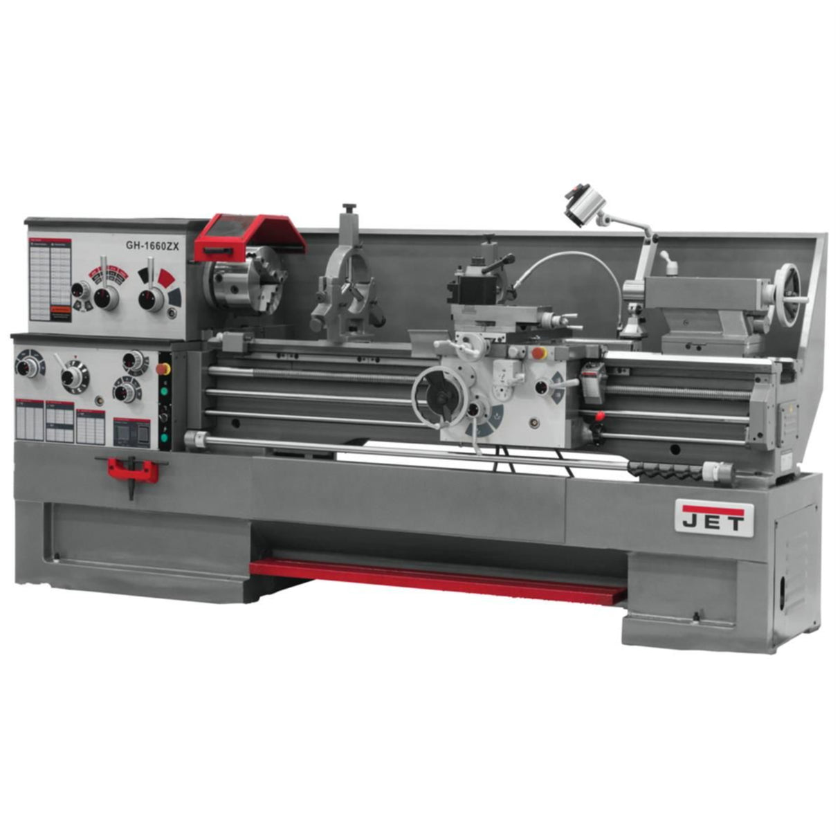 JET GH-1660ZX Large Spindle Bore Lathe, 16" x 60"