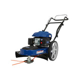 Powerhorse 115069 High-Wheel Walk-Behind String Trimmer Mower 22-In. 173CC