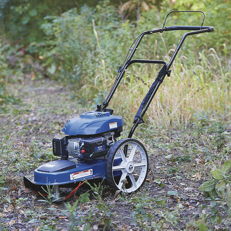 Powerhorse 115069 High-Wheel Walk-Behind String Trimmer Mower 22-In. 173CC