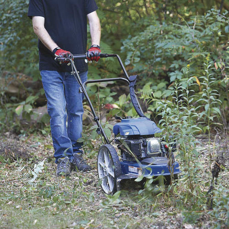 Powerhorse 115069 High-Wheel Walk-Behind String Trimmer Mower 22-In. 173CC