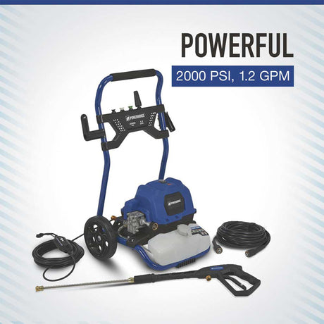 Powerhorse 106167 Pressure Washer 2,000 PSI 1.2 GPM Electric