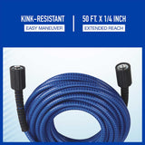 Powerhorse 42662 Nonmarking Pressure Washer Hose 3100 PSI 50-Ft. X 1/4-In.