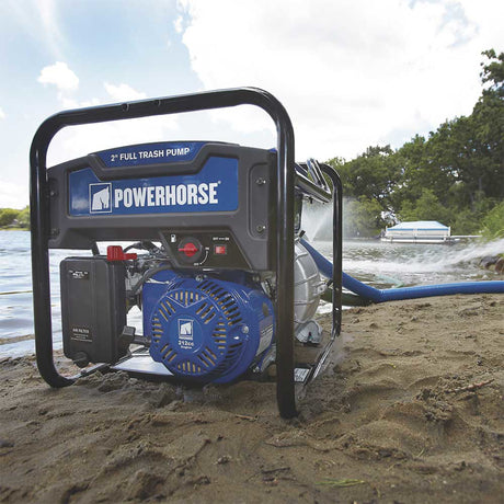 Powerhorse 750126 Trash Pump Extended Run 2 In. 183 GPM