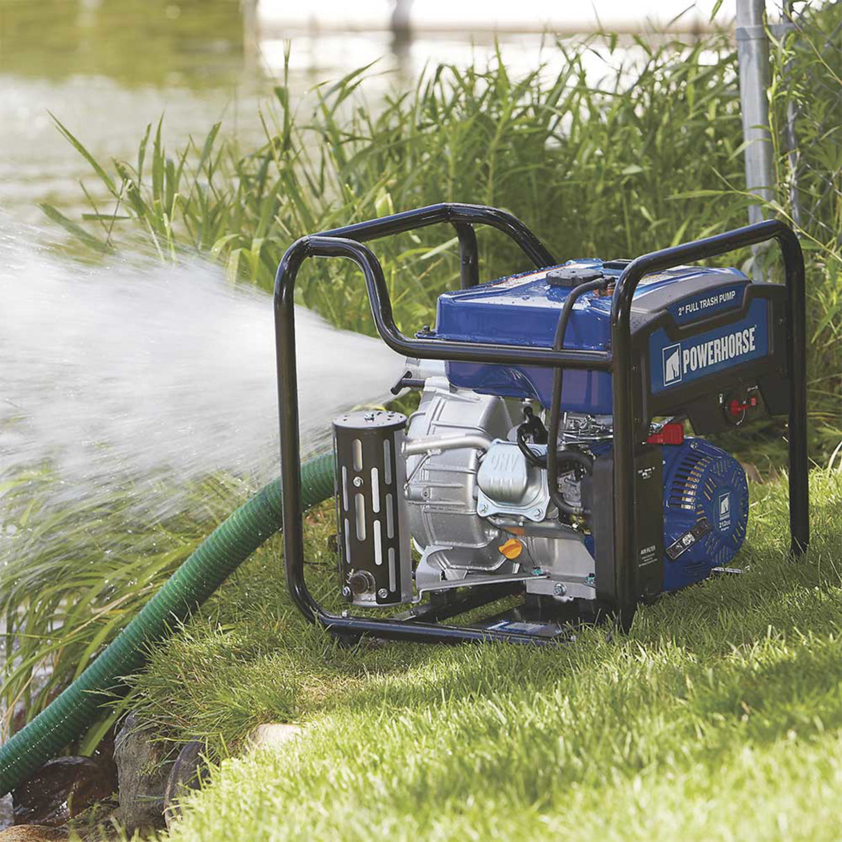 Powerhorse 750126 Trash Pump Extended Run 2 In. 183 GPM