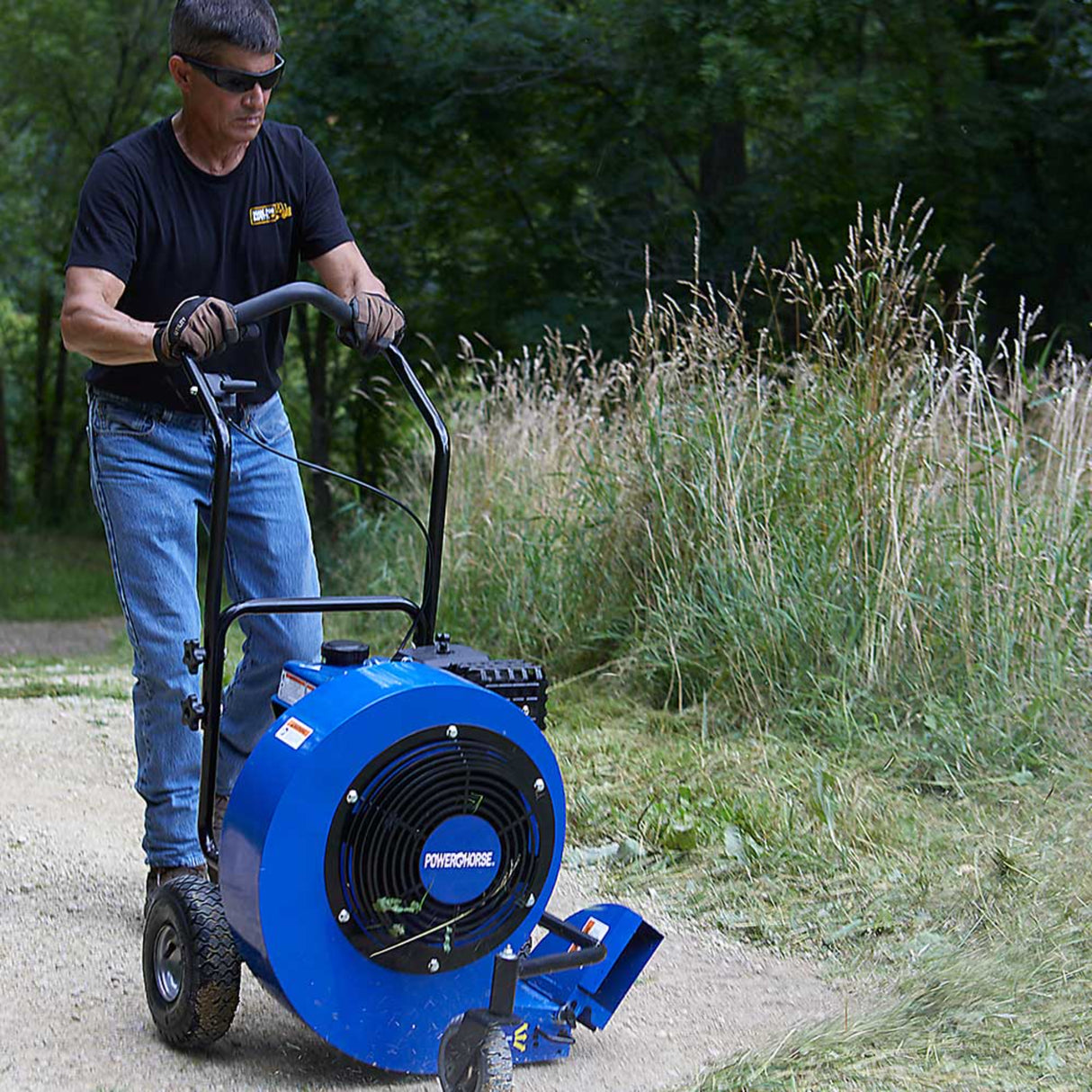 Powerhorse 5818733 Walk-Behind Jet Leaf Blower 7 Hp 212cc Engine