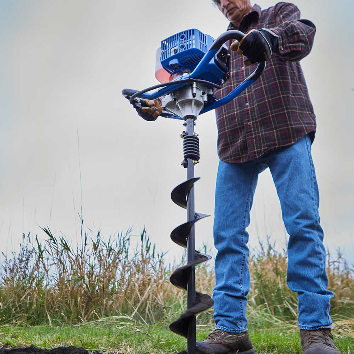 Powerhorse 5719057 1-Person Earth Auger 52CC Two-Stroke