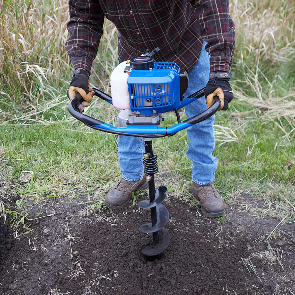 Powerhorse 5719073 1-Person Earth Auger w/ 8-In. Bit 52CC Two-Stroke