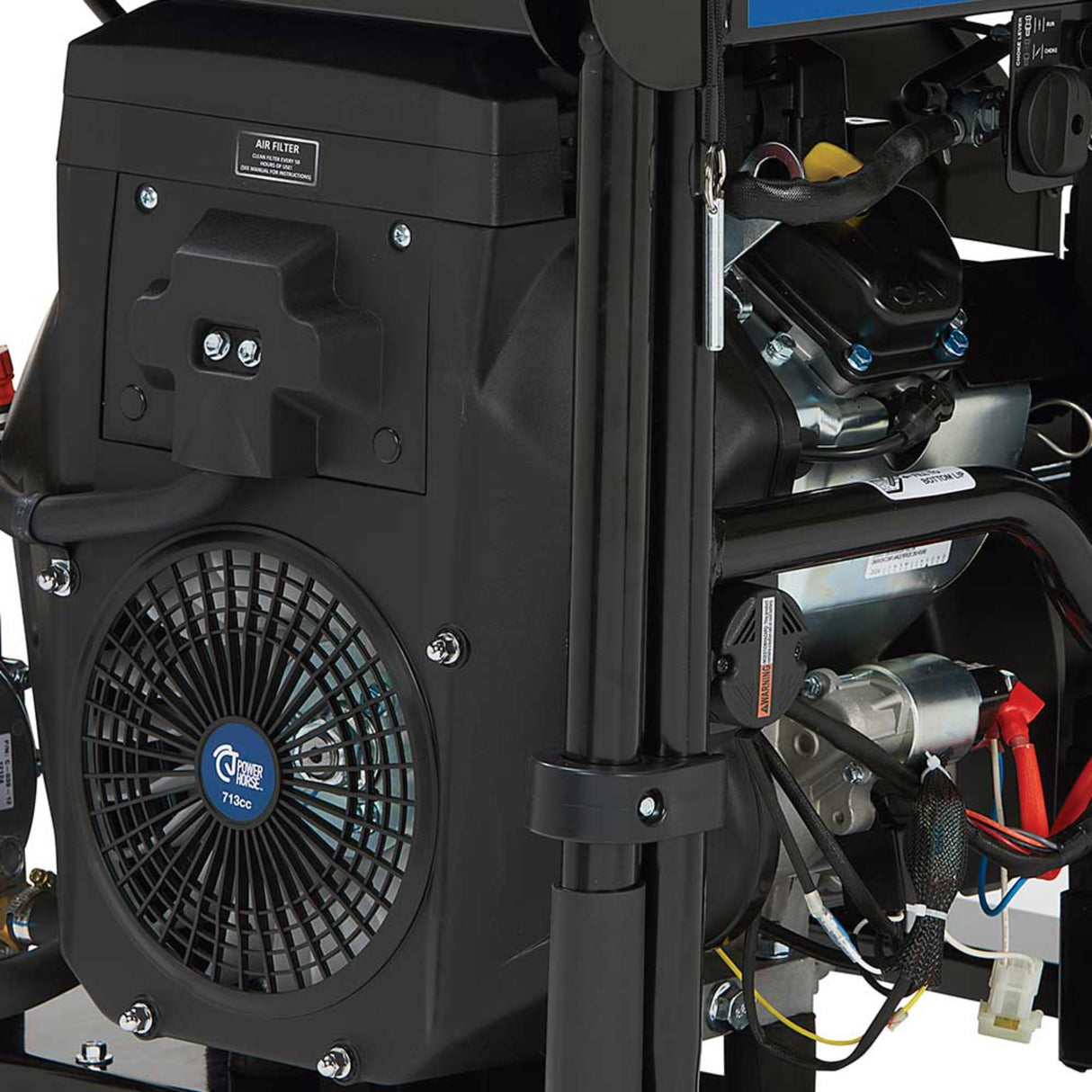 Powerhorse 6075687 Generator Dual Fuel 15,000 Surge Watt Electric Start