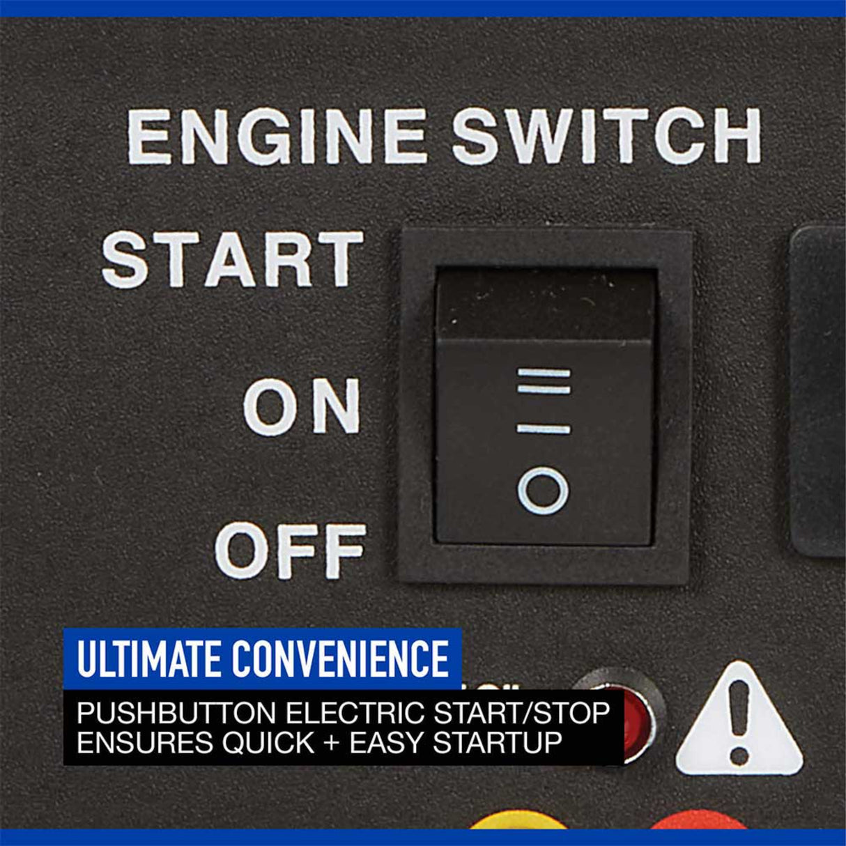 Powerhorse 6075716 Generator Dual Fuel 4500 Surge Watt Recoil Start