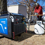 Powerhorse 6075661 Inverter Generator, Dual Fuel 10500 Surge Watts, 8300 Rated Watts
