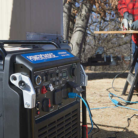 Powerhorse 6075661 Inverter Generator, Dual Fuel 10500 Surge Watts, 8300 Rated Watts