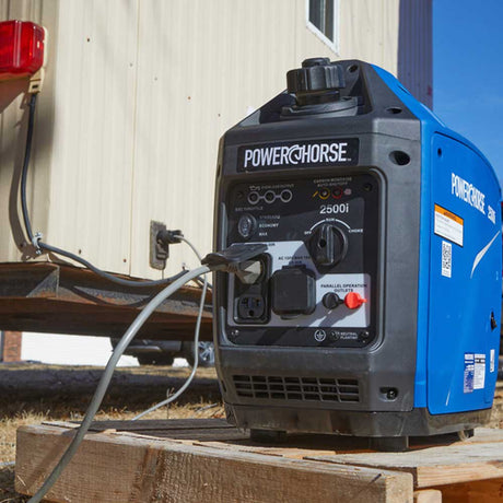 Powerhorse 6075628 Inverter Generator, 2500 Surge Watts, 1800 Rated Watts