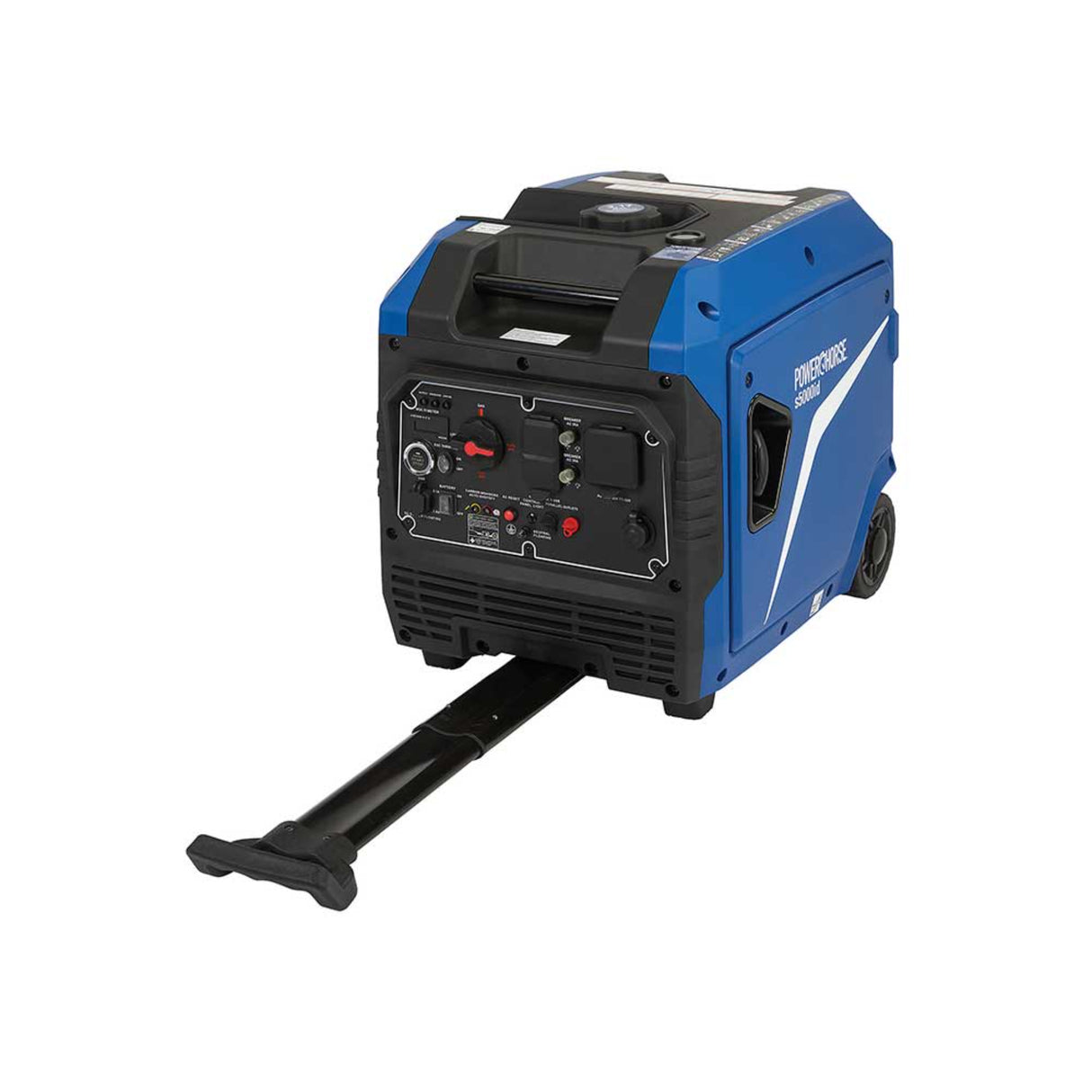 Powerhorse 6075679 Inverter Generator Dual Fuel, 5000 Surge Watts Electric Start