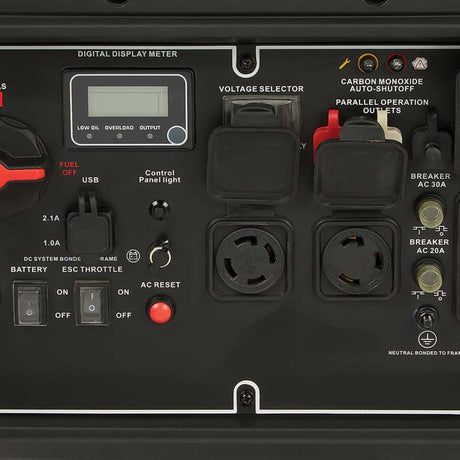 Powerhorse 6075644 Inverter Generator Dual Fuel 8000 Surge Watts Electric Start