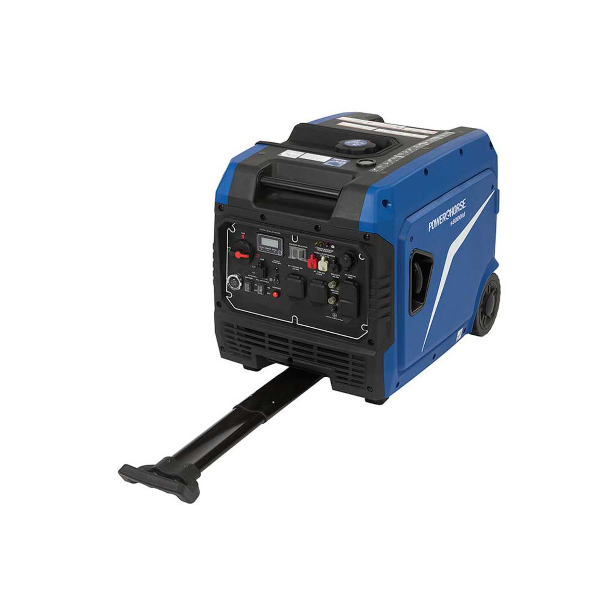 Powerhorse 6075644 Inverter Generator Dual Fuel 8000 Surge Watts Electric Start