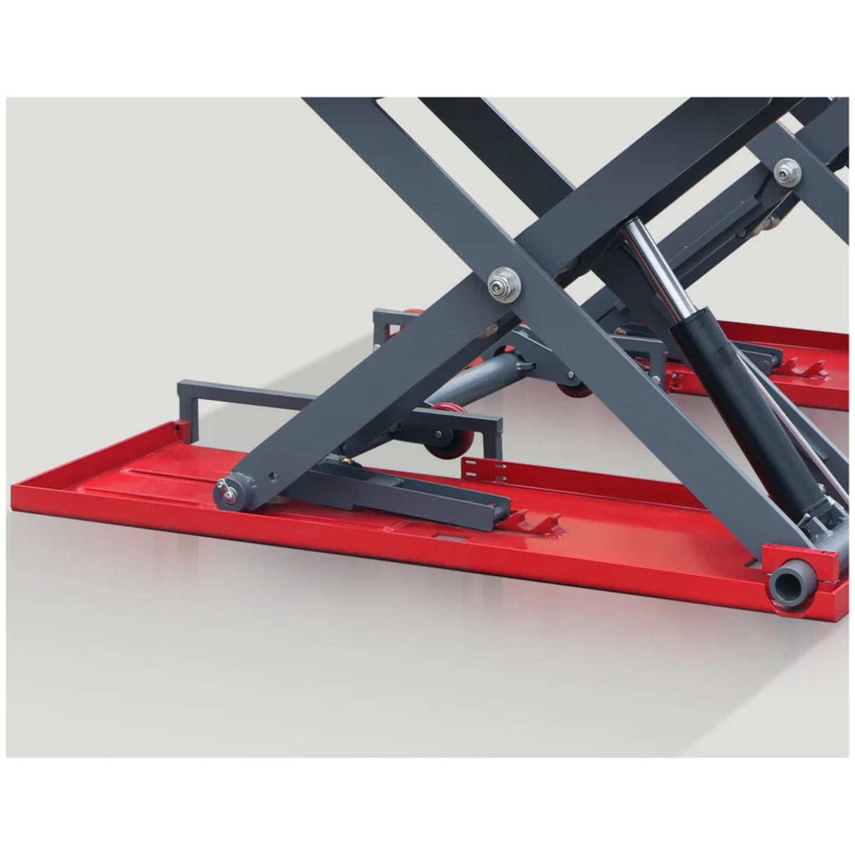 Fortisky Mid-Rise Scissor Lift 8000lb 47" Electric Lock Release 220V FSL-MR80