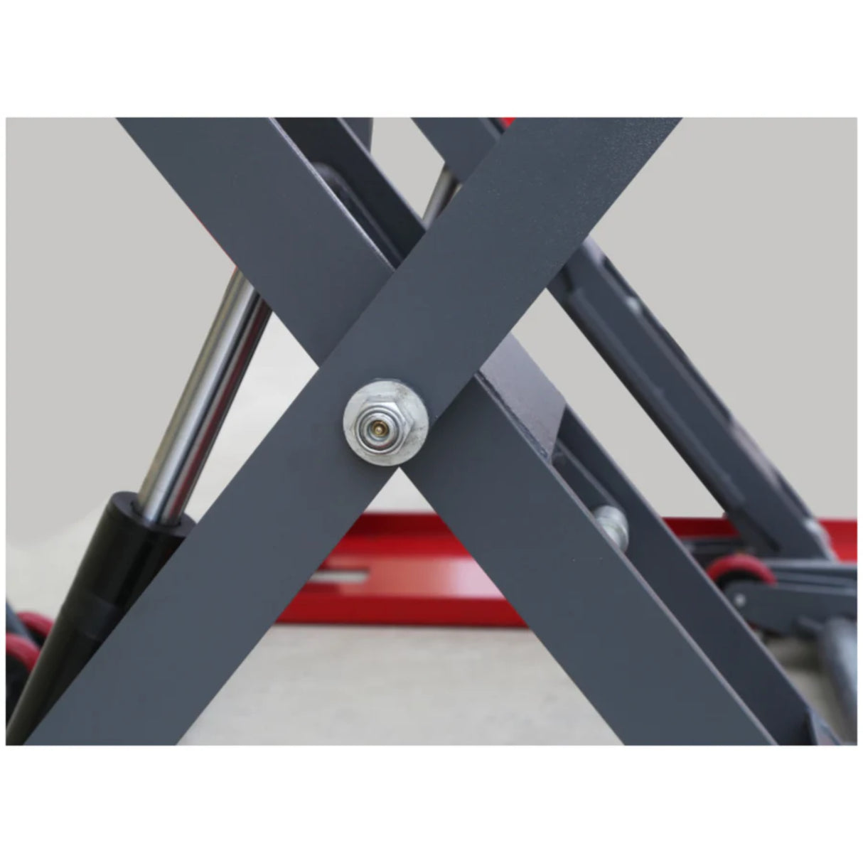 Fortisky Mid-Rise Scissor Lift 8000lb 47" Electric Lock Release 220V FSL-MR80