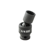 SUNEX 1/2" Drive SAE 12-Point Standard Universal Impact Socket Set, 15-Piece
