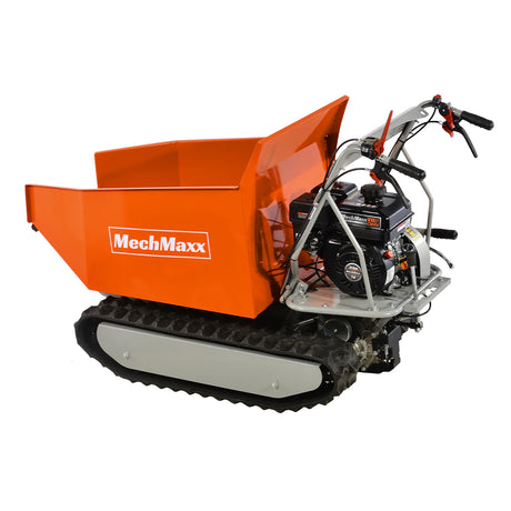 MechMaxx 1100lb Petrol Engine Powered Track Mini Dumper, D50MA