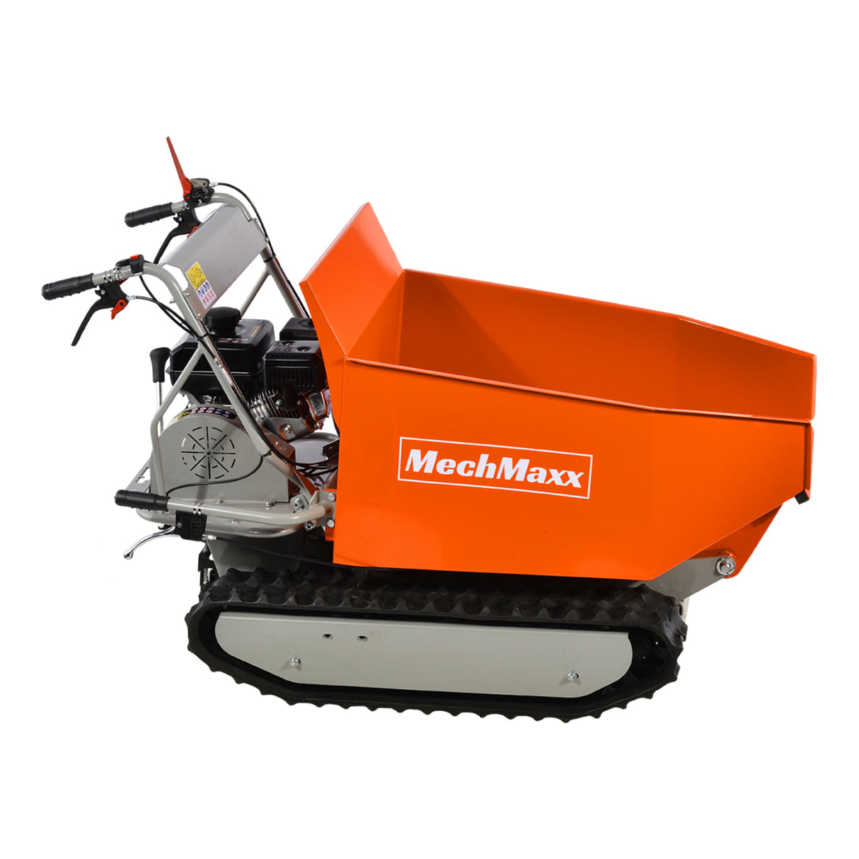 MechMaxx 1100lb Petrol Engine Powered Track Mini Dumper, D50MA