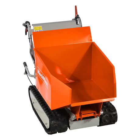 MechMaxx 1100lb Petrol Engine Powered Track Mini Dumper, D50MA