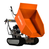 MechMaxx 1100lb Petrol Engine Powered Track Mini Dumper, D50MA