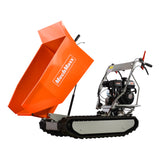 MechMaxx 1100lb Petrol Engine Powered Track Mini Dumper, D50MA