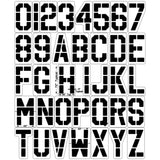 Newstripe 72″ Block Individual Letter Stencil