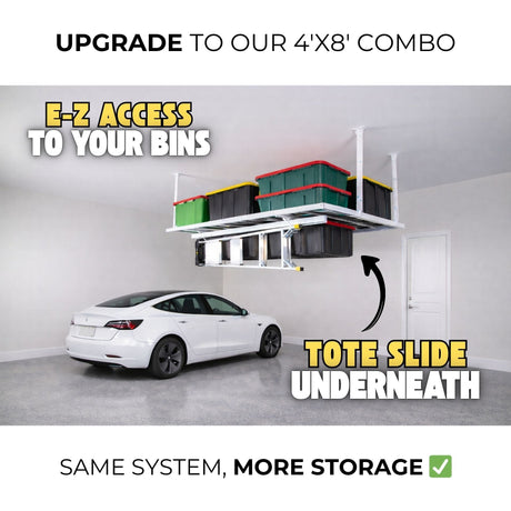 E-Z Garage Storage 4'X8' Heavy-Duty Pro