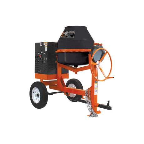 Brave Pro Gas Concrete Mixer 9 Cu Ft Poly Drum, Honda GX270