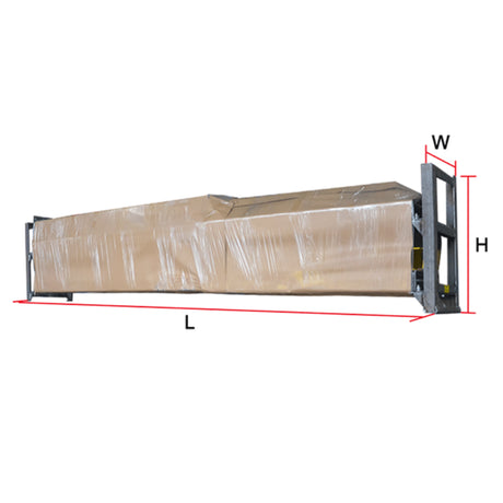 AMGO 4097X 9,000 lb 4-Post Triple Parking Lift Stack