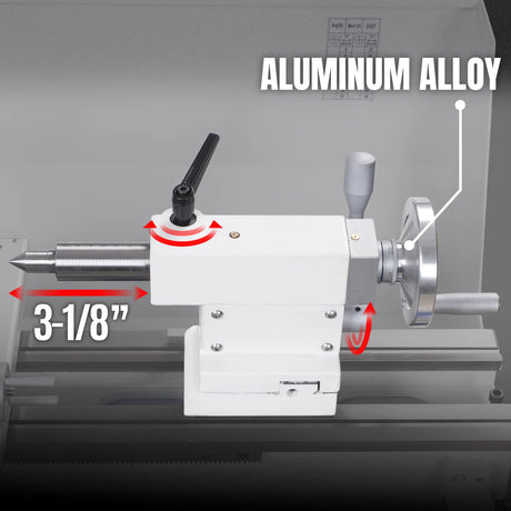 MechMaxx 11" x 30" Benchtop Metal Lathe with 2HP Brushless Motor