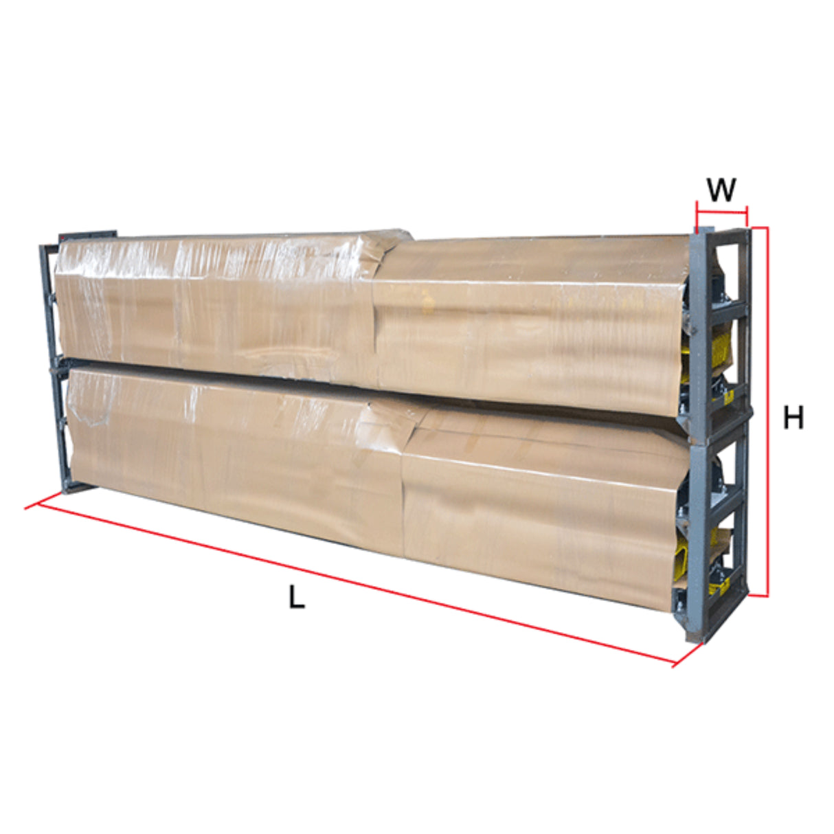 AMGO 4097X 9,000 lb 4-Post Triple Parking Lift Stack