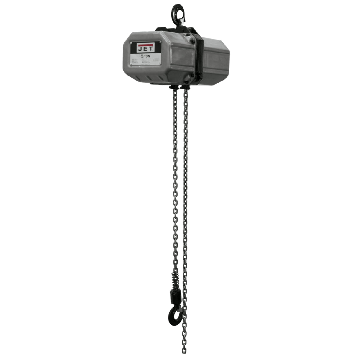 JET 1/2SS-1C-10 1/2-Ton Electric Chain Hoist, 1-Phase, 10' Lift