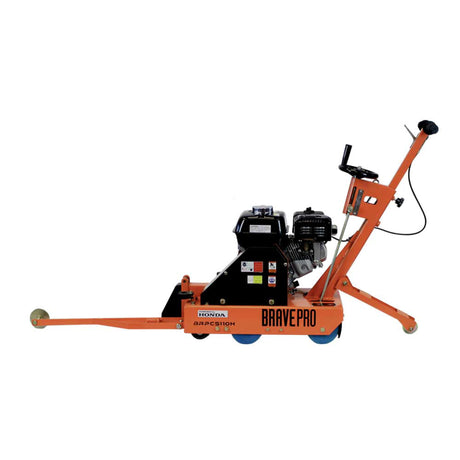 Brave Pro Green Concrete Saw Honda GX200 Gas Early-Entry