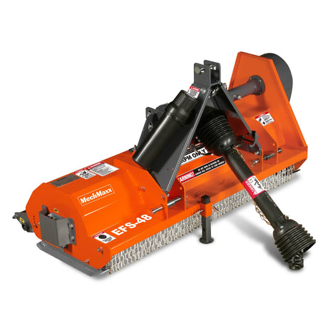 MechMaxx 48" Light-Duty PTO Flail Mower, 3-Point, 15-35HP, EFS48
