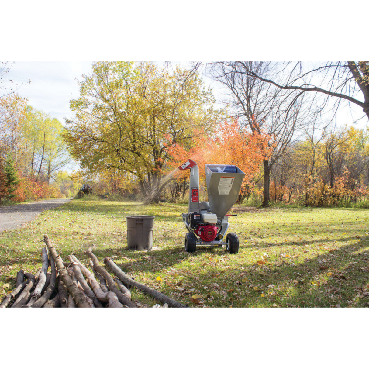 Dosko 13-21T-13H 4" Brush Chipper Honda GX390