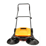 Sanitmax SM650 Manual Push Floor Sweeper 27.5" with Triple Brushes