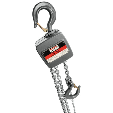 JET AL100-050-20 1/2-Ton Aluminum Hand Chain Hoist, 20' Lift