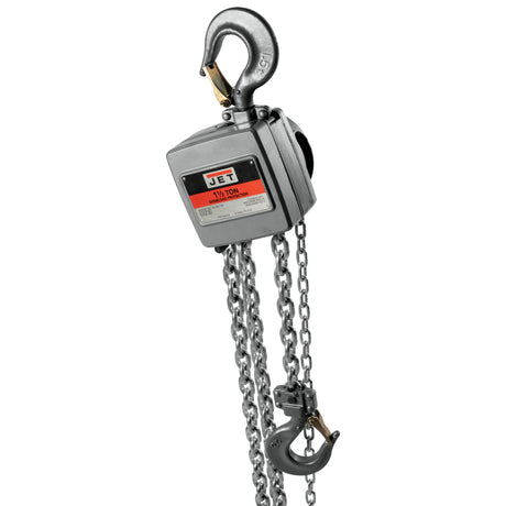 JET AL100-150-30 1-1/2-Ton Aluminum Hand Chain Hoist, 30' Lift