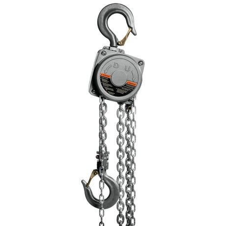 JET AL100-200-30 2-Ton Aluminum Hand Chain Hoist, 30' Lift