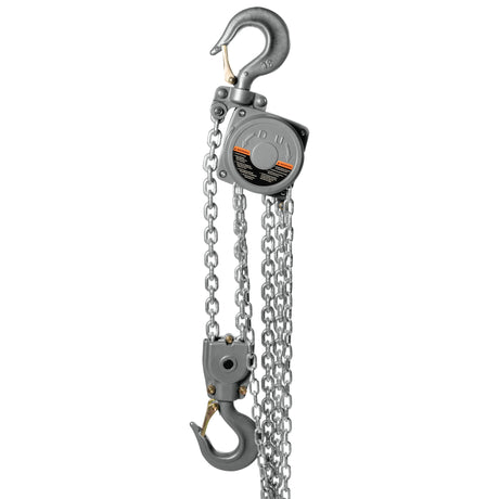 JET AL100-300-15 3-Ton Aluminum Hand Chain Hoist, 15' Lift