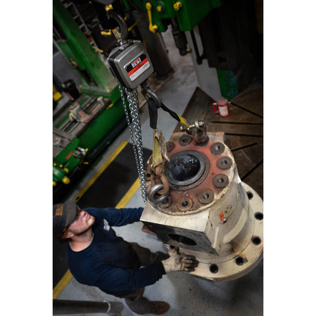 JET AL100-300-15 3-Ton Aluminum Hand Chain Hoist, 15' Lift