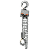 JET AL100-500-10 5-Ton Aluminum Hand Chain Hoist, 10' Lift