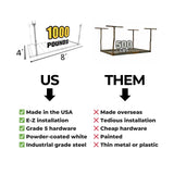 E-Z Garage Storage 4'X8' Heavy-Duty Pro