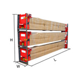 AMGO BP-9X Base Plate Two Post Lift 9,000 lb Car Hoist