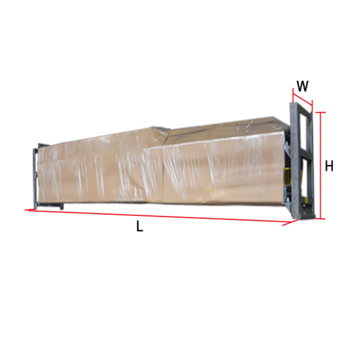 AMGO 409-HP 9,000 lb 4-Post Parking Lift Pro High-Rise Model