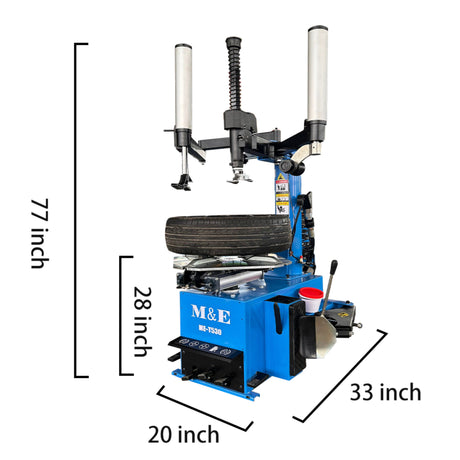 M&E ME-T530 12"-24" Rims Tire Changer